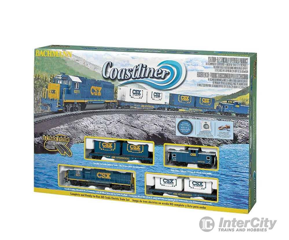 Bachmann 734 Coastliner Train Set -- Csx Transportation Sets