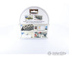 Bachmann 73661 N 51’ Flat Car with Loads Santa Fe (SF) Freight Cars