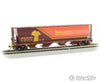 Bachmann 73802 Canadian Cylindrical 4-Bay Grain Hopper With Fred - Ready To Run -- Saskatchewan Car