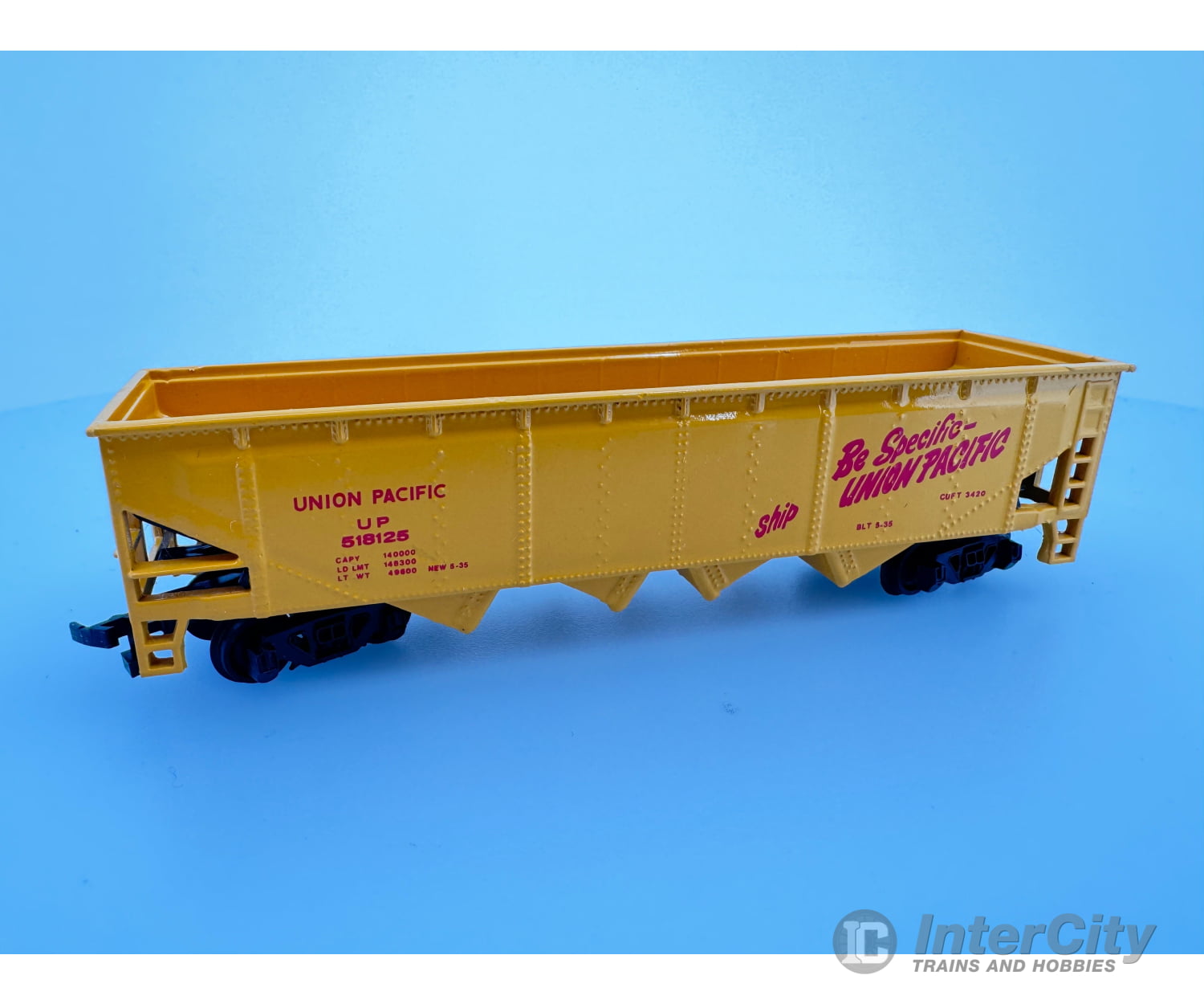 Bachmann 76036 Ho 42’ Quad Hopper Union Pacific #518125 Freight Cars