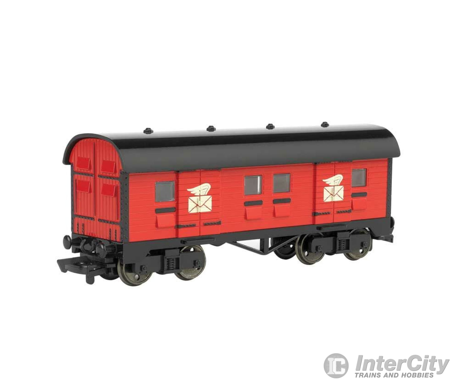 Bachmann 76040 Thomas & Friends(R) Accessories -- Mail Car (Red Black White Envelopes With Wings)