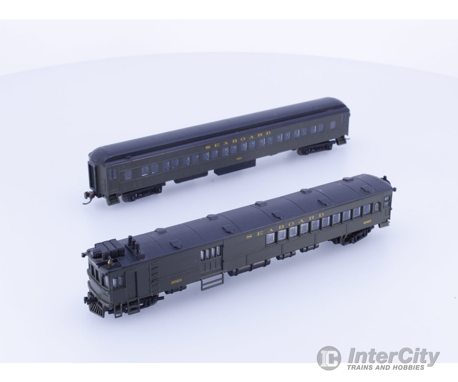 Bachmann 81469 HO EMC Diesel Electric Doodlebug with Trailer Coach Seaboard 2023,820 DCC Locomotives