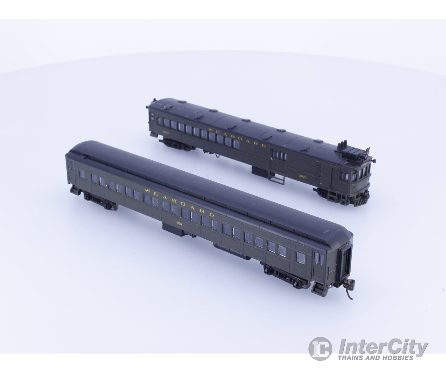 Bachmann 81469 HO EMC Diesel Electric Doodlebug with Trailer Coach Seaboard 2023,820 DCC Locomotives