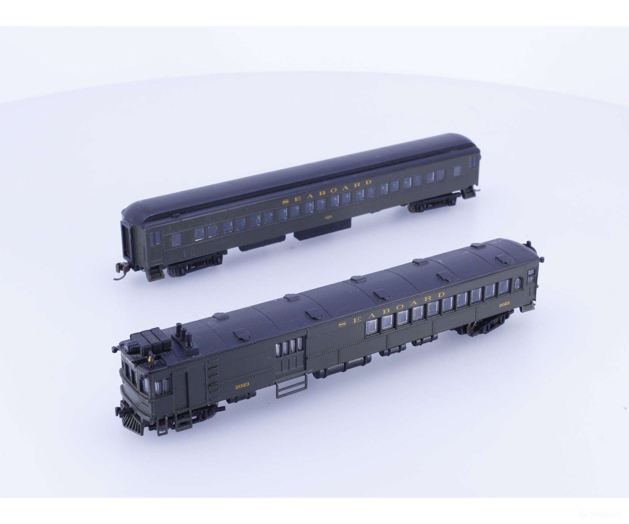 Bachmann 81469 HO EMC Diesel Electric Doodlebug with Trailer Coach Seaboard 2023,820 DCC Locomotives