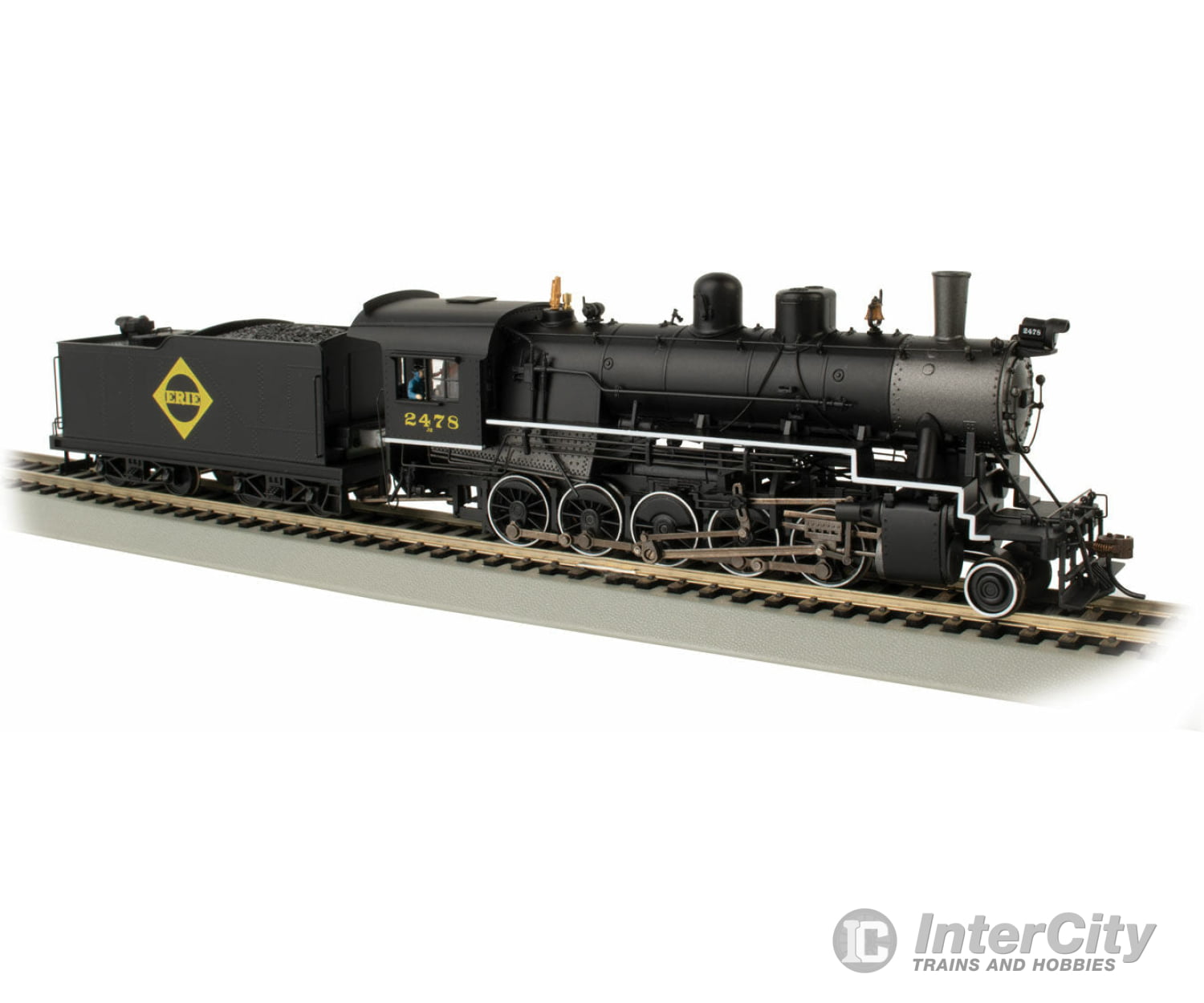 Bachmann 85402 Baldwin 2-10-0 Russian Decapod - Wowsound(R) And Dcc Spectrum(R) -- Erie #2478 (Black