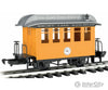 Bachmann 97097 Wood Coach - Ready To Run Lil Big Haulers -- Short Line Railroad (Yellow Silver