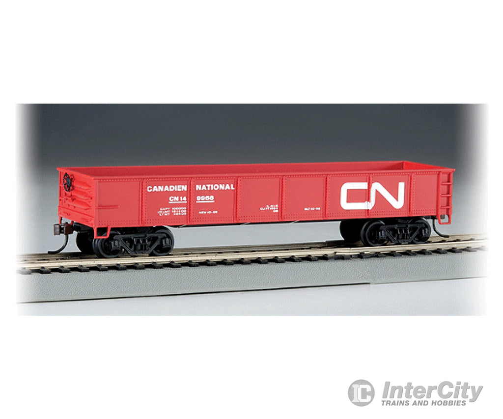 Bachmann Ho 17213 40’ Gondola - Ready To Run Silver Series(R) Canadian National (Red White;