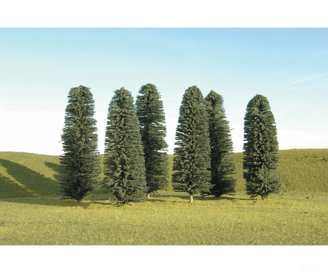 Bachmann 32005 Cedar Trees - Scenescapes(Tm) -- 5 To 6 12.7 15.2Cm Pkg(6) & Vegetation