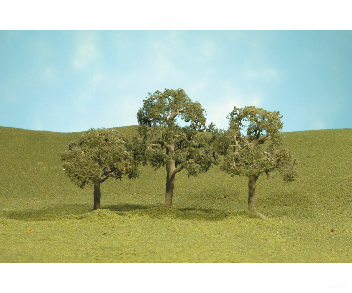 Bachmann 32007 Walnut Trees - Scenescapes(Tm) -- 2-1/2 To 3-1/2 6.4 8.9Cm Pkg(3) & Vegetation