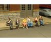 Bachmann 33111 Seated Passengers - Scenescapes(Tm) -- Pkg(6) Figures
