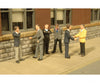 Bachmann 33112 Businessmen - Scenescapes(Tm) -- Pkg(6) Figures
