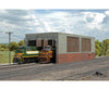 Bachmann 35116 Double-Stall Engine House (Shed) - Scene Scapes(R) -- 13 X 6 4-1/4 33 15.2 10.8Cm