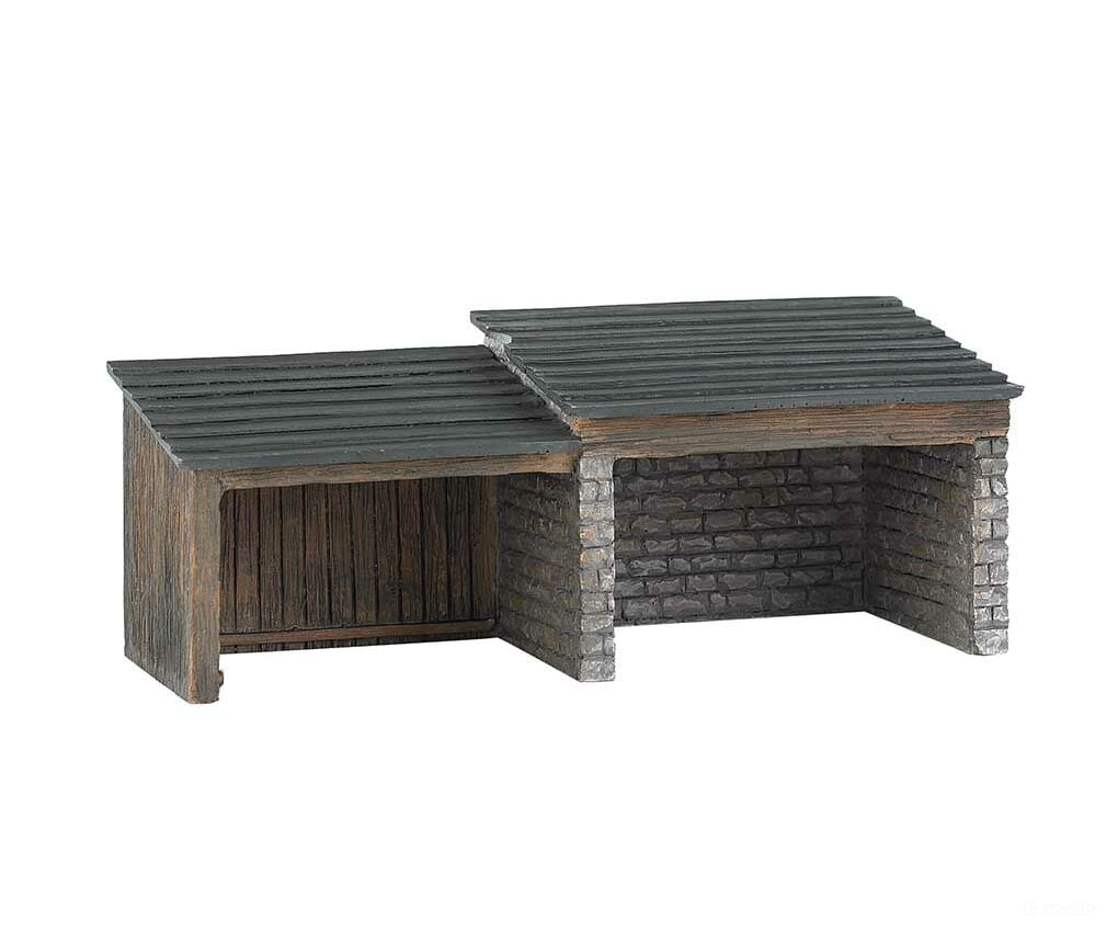 Bachmann 35908 Storage Shed - Thomas & Friends(Tm) -- Kit 4-1/2 X 1-3/4 11.4 4.5 4.5Cm Structures