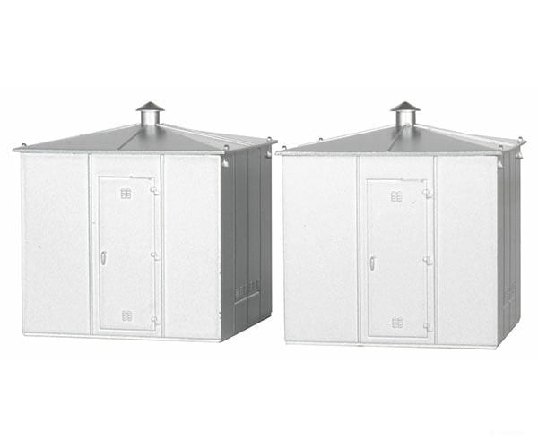 Bachmann 42220 Trackside Equipment Buildings -- Kit - Pkg(2) Structures