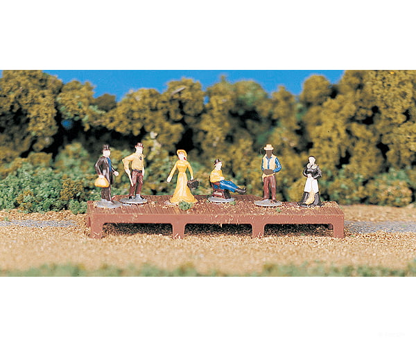 Bachmann 42335 Figures -- Old West People Pkg(6)