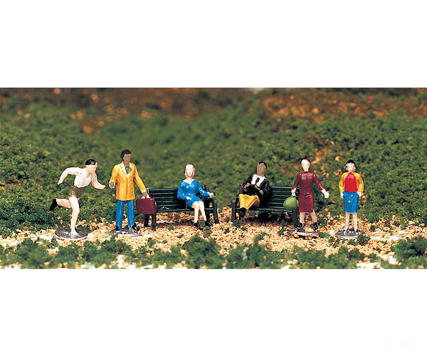 Bachmann 42339 Figures -- People At Leisure Pkg(6)