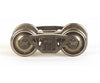 Bachmann 42908 Barber-Bettendorf Friction-Bearing Trucks With Metal Wheels -- 1 Pair Couplers &