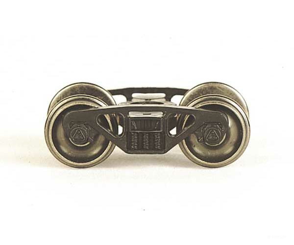 Bachmann 42909 Barber S2 100-Ton Roller-Bearing Trucks With Metal Wheels -- 1 Pair Couplers &
