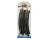 Bachmann 44401 Curved Track W/Steel Rail & Black Roadbed - E-Z Track(R) -- 18 Radius Pkg(4) Turnouts