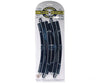 Bachmann 44429 Curved Track W/Steel Rail & Black Roadbed - E-Z Track(R) -- 18 Radius Rerailer Pkg(2)