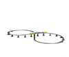 Bachmann 44475 Over And Under Figure 8 Track Pack With Pier Set - Steel Alloy E-Z Track(R) -- Set-Up