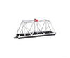 Bachmann 44478 Truss Bridge With Blinking Light - E-Z Track(R) -- Assembled 10-1/2 X 2-3/8 4