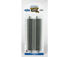 Bachmann 44511 Straight Track W/Nickel Silver Rail & Gray Roadbed - E-Z Track(R) -- 9 22.9Cm Pkg(4)