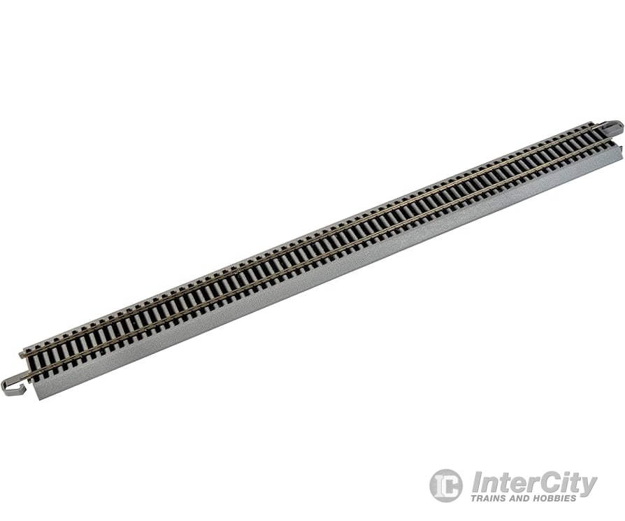 Bachmann HO 44588 Straight Track w/Nickel Silver Rail & Gray Roadbed - E-Z Track(R) -- 18 Track & Turnouts