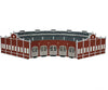 Bachmann 45020 Five-Stall Brick Roundhouse -- Kit W/5 E-Z Track(R) 9 Straights 5 Bumpers Structures