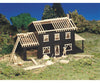 Bachmann 45191 Plasticville Classic Kit - House Under Construction -- 2-7/8 X 5-1/4 7.3 13Cm