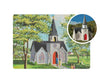 Bachmann 45195 75Th Anniversary Cathedral - Plasticville U.s.a.(R) -- Kit Packaging Structures
