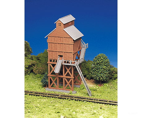 Bachmann 45211 Coaling Station - Plasticville(R) -- Kit 3-3/8 X 3 8.6 7.6Cm Structures