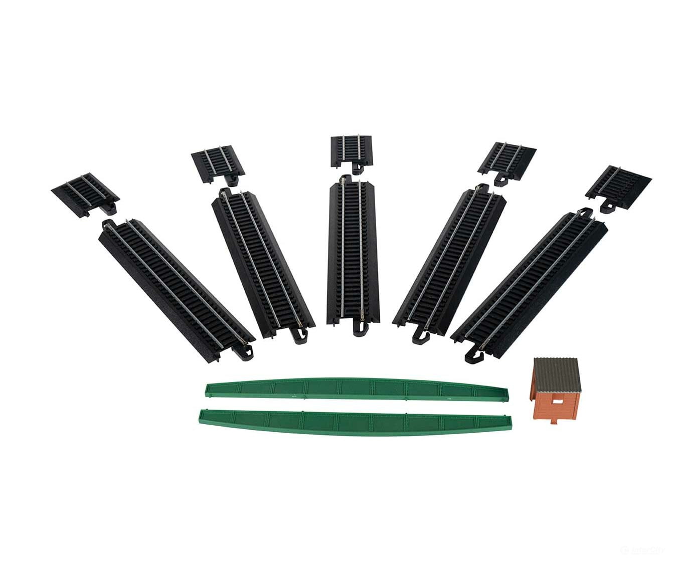 Bachmann 45230 Tidmouth Sheds (Roundhouse) - Thomas & Friends(Tm) -- 5 Stalls E-Z Track(R) Straights