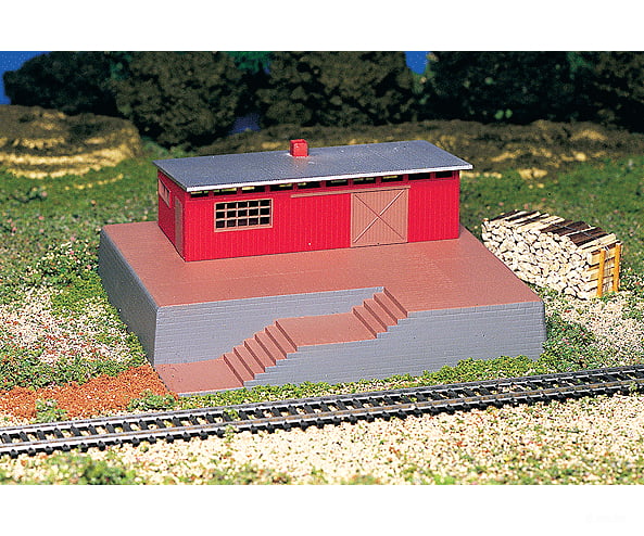 Bachmann 46209 Operating Accessories - Storage Building -- With Steam Whistle Sound Structures