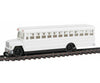 Bachmann 46215 Maintenance-Of-Way High Railer Bus - Standard Dc -- White Locomotives & Railcars