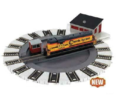 Bachmann 46298 E-Z Track(R) -- Dcc-Equipped Turntable Structures