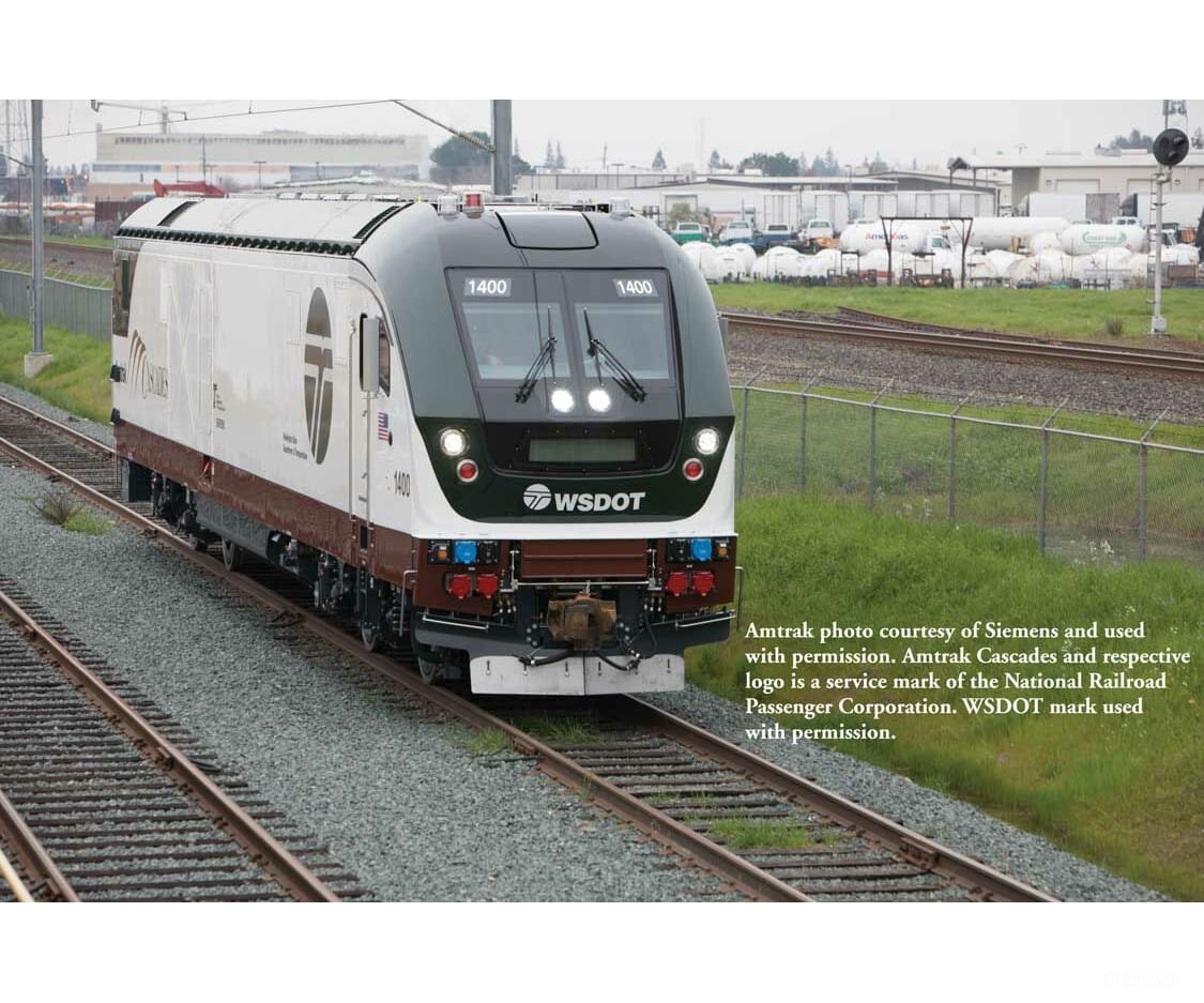 Bachmann 67904 Siemens Sc-44 Charger - Wowsound(R) And Dcc -- Amtrak #1400 (Cascades Washington
