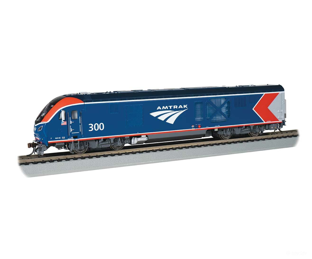Bachmann 68301 Siemens Alc-42 Charger - Wowsound(R) And Dcc -- Amtrak #300 (Phase Vi 2021; Blue
