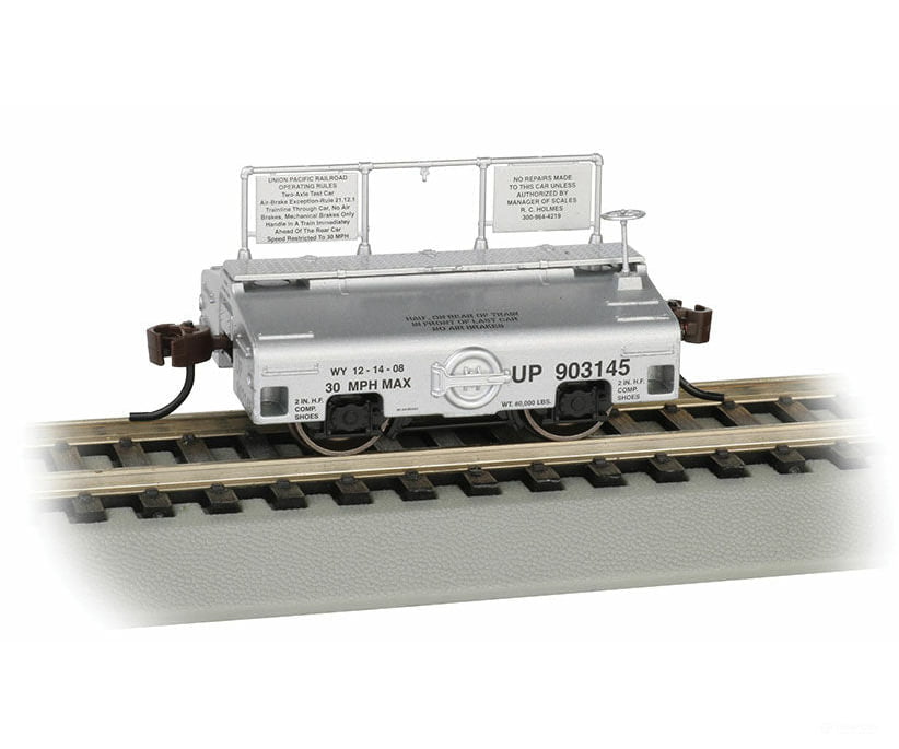 Bachmann 74404 Scale Test Weight Car - Ready To Run -- Union Pacific #903145 (Silver) Freight Cars