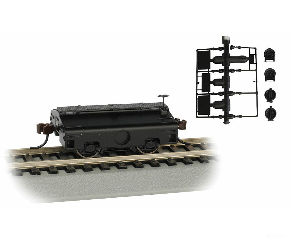 Bachmann 74405 Scale Test Weight Car - Ready To Run With Uninstalled Details -- Undecorated Freight