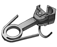 Bachmann 78005 E-Z Mate(R) Magnetic Knuckle Coupler Center Shank -- Medium 1 Pair Couplers & Trucks