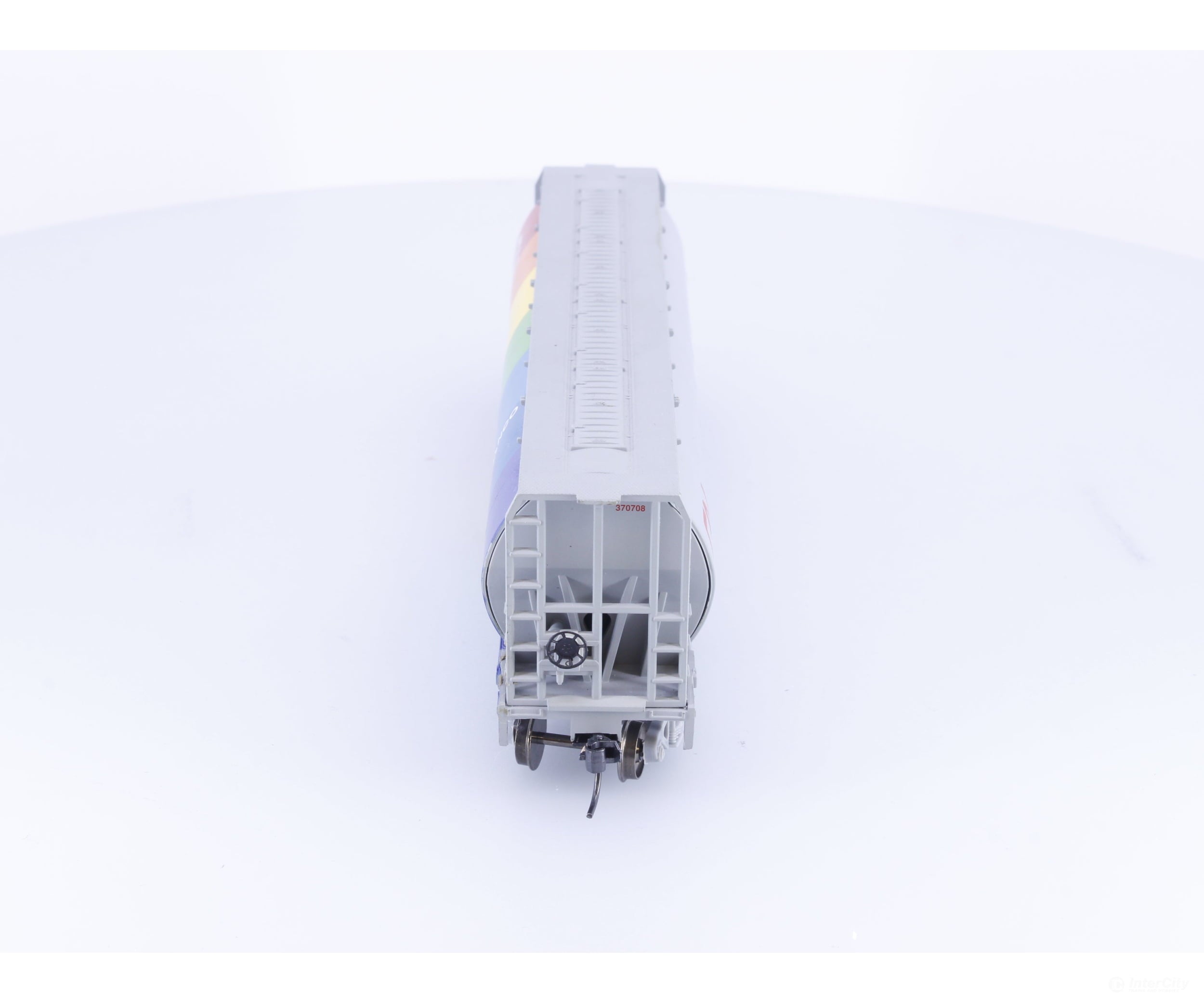 Bachmann HOPCAR HO 4 Bay Cylindrical Hopper Canadian National (CN) 370708 - Freight Cars