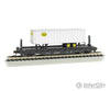 Bachmann N 16753 526 Flatcar With 35 Trailer - Ready To Run Silver Series(R) -- New York Central