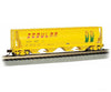 Bachmann N 19160 Canadian Cylindrical 4-Bay Grain Hopper - Ready To Run Silver Series(R) Scoular