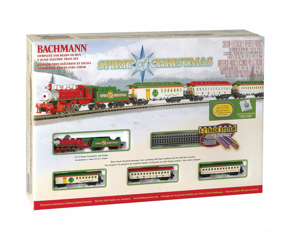 Bachmann 24017 Spirit Of Christmas Train Set Sets