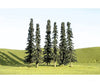 Bachmann 32103 Scenescapes(Tm) Layout-Ready Trees -- Conifer 3-4 Pkg(9) & Vegetation
