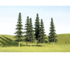 Bachmann 32104 Scenescapes(Tm) Layout-Ready Trees -- Spruce 3-4 Pkg(9) & Vegetation