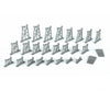 Bachmann 42523 26-Piece Graduated Trestle Set Structures