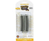 Bachmann N 44823 Curved Track W/Nickel Silver Rail & Gray Roadbed - E-Z Track(R) 14’’ Radius
