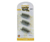 Bachmann N 44833 Curved Track W/Nickel Silver Rail & Gray Roadbed - E-Z Track(R) 14’’ Radius
